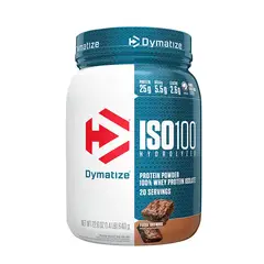 DYMATIZE - ISO100 FUDGE BROWNIE 100% Hidrolizada Premium 610g