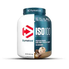 DYMATIZE - ISO100 COOKIES AND CREAM 100% Hidrolizada Premium Rápida Absorción 5LB