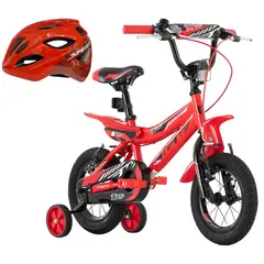 GW - Bicicleta Niño Niña Rin 12 Rueda Auxiliar Con Accesorios