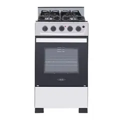 HACEB - Estufa de Piso 50cm 4 Puestos GN Horno ROMERO Cristal