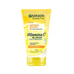 GARNIER - Gel Limpiador Efecto Hidratante Vitamina C Anti-Manchas 150g