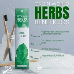 GENERICO - Crema dental HGW Herbs 120 gr libre de frluor y triclosan