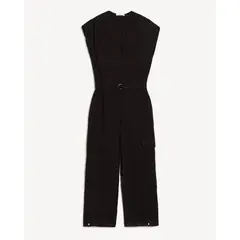 SEVEN SEVEN - Enterizo Para Mujer Manga Corta Seven Color Negro #28320437