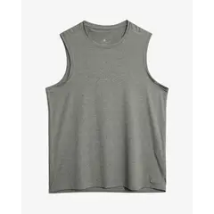 SEVEN SEVEN - Camiseta Deportiva Texturizada Manga Sisa Para Hombre Gris