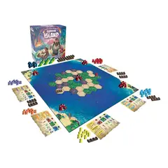 LEGO - Juego De Mesa Survive The Island Estrategia Devir Para Niños