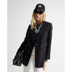 SEVEN SEVEN - Blazer Para Mujer Color Negro Marca #28400053