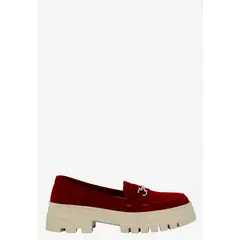 FIORENZI - MOCASINES MUJER ZITA ROJO