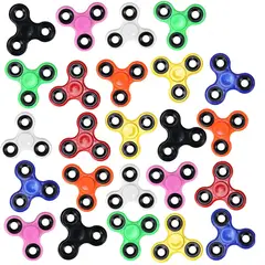 GENERICO - Fidget Spinner Spiner 2025 Metalico Antiestres 3 Rul. 1 Und.