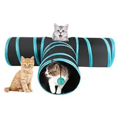 GENERICO - Juguete Interactivo Túnel Para Gatos Multidireccional