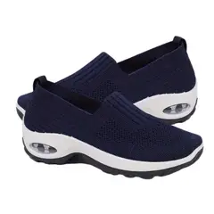 SPORT - Tenis Zapatillas Ultra Cómodos No Dolor Tipo Media Sin Cordón New Fit