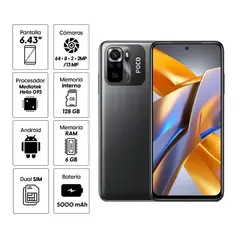 XIAOMI - POCO M5S 4 RAM 128 GB