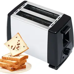 GENERICO - Tostadora Eléctrica 2 Rebanadas 650W Sokany Bandeja Extraíble