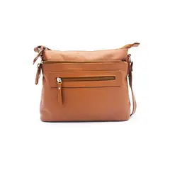 MACOLY - Bolso manos libres 817 cuero
