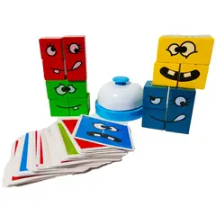 GENERICO - Juego De Cambia Caras Expresiones Agilidad Juego De Mesa