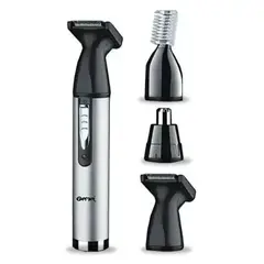 GEMEI GEEMY - Recortadora Eléctrica 3 en 1 Nariz Oídos y Vello Facial Profesional