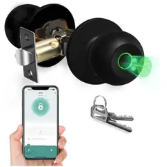 GENERICO - Cerradura Inteligente Perilla SL-02 Huella Digital y Llave