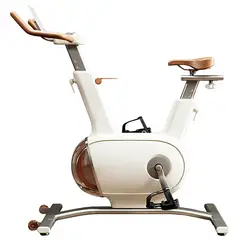 GENERICO - Spinning Bicicleta Estatica Con Soporte Blanca Hogar..