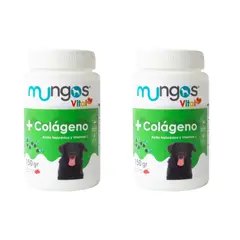MUNGOS - Combo Colágeno X2 - Prod En Polvo Perros Sabor Carne