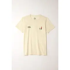 TENNIS - Camiseta básica crudo para hombre