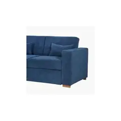 ELITE LIVING - SOFA CAMA OLWEN 1.40 MICROFIBRA NAVY