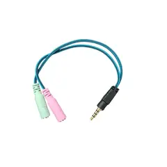 GENERICO - Divisor Y 35mm 1a2 Auriculares Cable Aux Audio