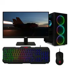 AMD - Computador Gamer Ryzen 5 8500G Ssd 512Gb Ram ddr5 16Gb Monitor Acer 22
