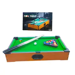 GENERICO - Mesa De Billar Pool En Madera