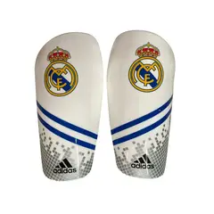 GENERICO - Canilleras Espinillera de Fútbol Talla Única con Diseño de Equipos Europeos