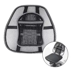 GENERICO - Soporte Espalda Corrector Postura Cojín Lumbar Silla