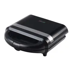 HUKEN - Sanduchera Power-Ready 2 Rebanadas Negro Hukën