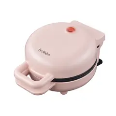 HUKEN - Máquina Para Pancakes Mini Heat+ Rosa 1 Rebanada Hukën