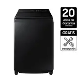 SAMSUNG - Lavadora Carga Superior 19 kg Bespoke NEGRA - AI Wash WA80F19S8BCO