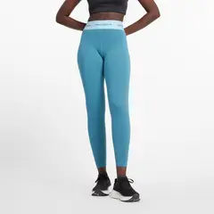 NEW BALANCE - Legging Marca Sleek High Original Azul Mujer