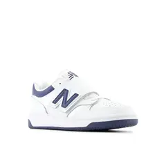 NEW BALANCE - Tenis Deportivos PreSchool 480 Blanco/Azul Niños