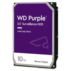 WESTERN DIGITAL - Disco Duro 10TB WD Purple SATA 35” para Videovigilancia PC