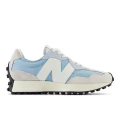 NEW BALANCE - Tenis Deportivos Marca 327 Original Azul Mujer