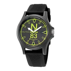 NAUTICA - Reloj Análogo Original Deportivo NAPJSS221 Color Negro para hombre