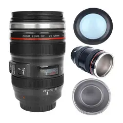 GENERICO - Taza De Café Térmica Estilo Lente De Cámara