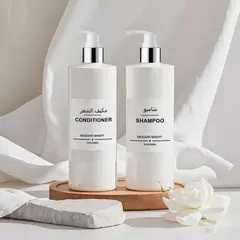 GENERICO - Set 3 Botellas Para Shampoo, Acondicionador Y Jabón Líquido