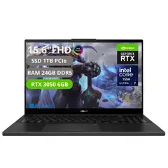 ASUS - Portátil Gamer Vivobook intel Core Ultra 7 Ram 24gb Ssd 1tb RTX 3050 6gb 15,6 OLED FHD