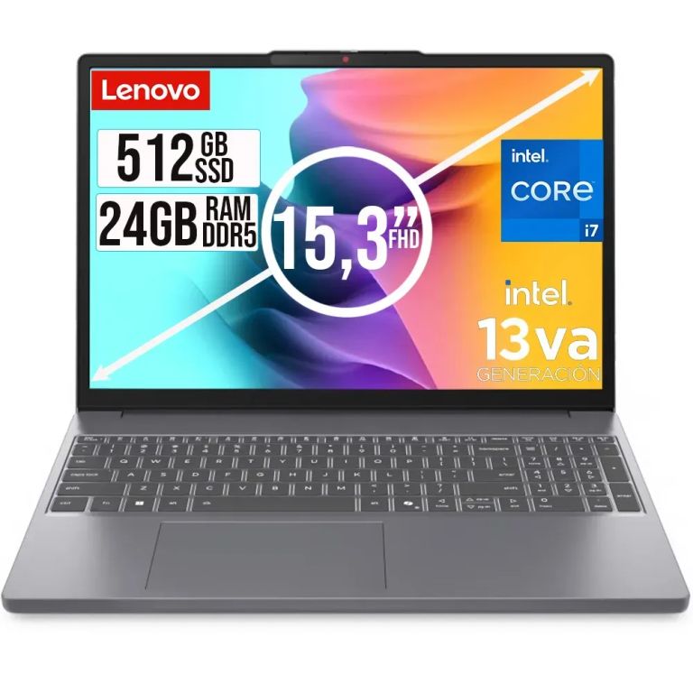 Portátil IdeaPad Slim 3 15.3" Intel Core i7-13620H 24GB RAM 512GB SSD WUXGA