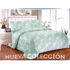 CASA LUNA - Juego De Sabanas Cama Doble 21cm - VERDE