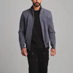 MARIO HERNANDEZ - Chaqueta Pietro Grafito Gamuza Gema MH
