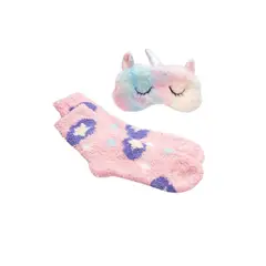 YOI - Set medias + antifaz con diseño de unicornio colores surtidos