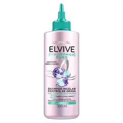 LOREAL PARIS - Shampoo Micelar Hialuronico Pure Loreal Elvive 300ML