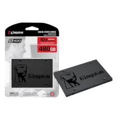 KINGSTON - Unidad SSD 480GB A400 SATA 3 2.5” 7mm para PC y Laptop