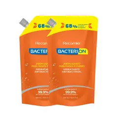 RECAMIER - Jabón Líquido Antibacterial Bacterion 500 ml Duo
