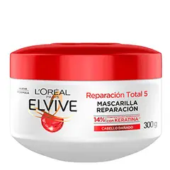 LOREAL PARIS - Mascarilla Reparicon Capilar Loreal Elvive 300ML