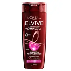 LOREAL PARIS - Shampoo Elvive Caída Resist Aminexil de LOréal 370mL