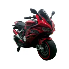 BEBESUNITA - Moto Recargable Niños 3-12 Años Acelradr Manbrio Llanta Goma
